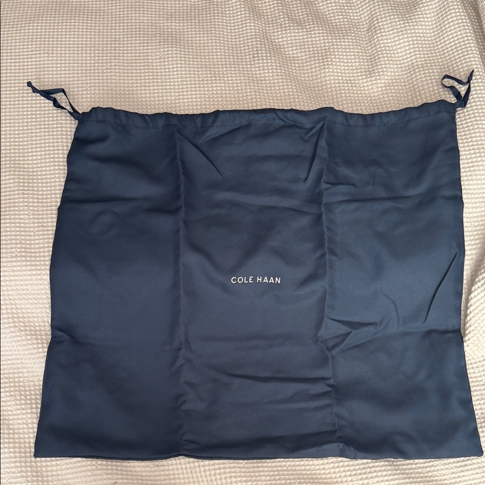 COLE HAAN -  Tan Leather Backpack - Picture 8 of 8
